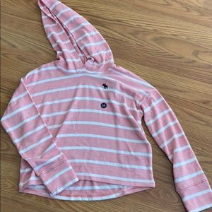 Girls Abercrombie Kids L/S Hooded Shirt